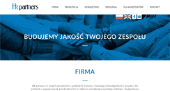 Desktop Screenshot of hr-partners.pl