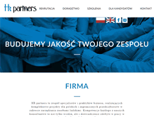 Tablet Screenshot of hr-partners.pl